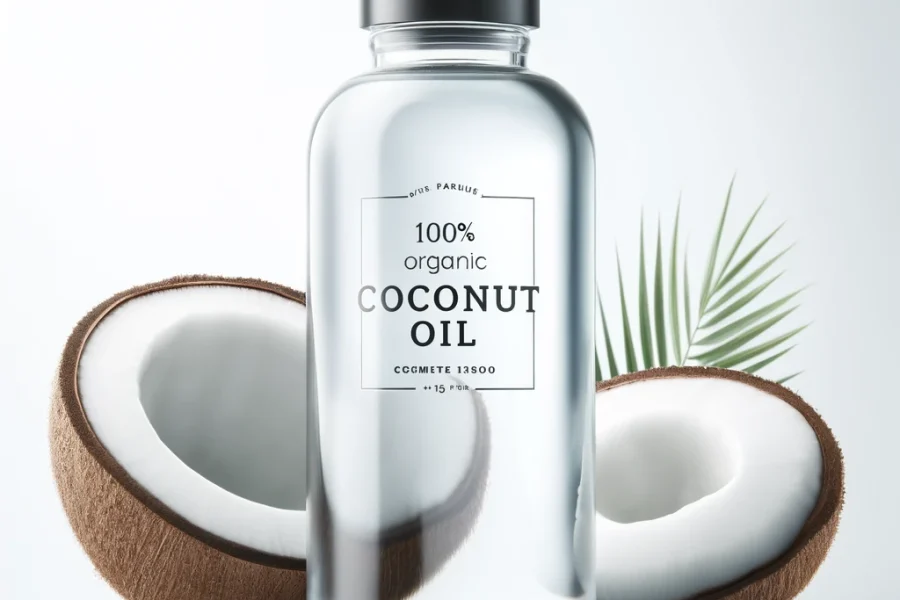 Cosmético óleo de coco - coconut oil